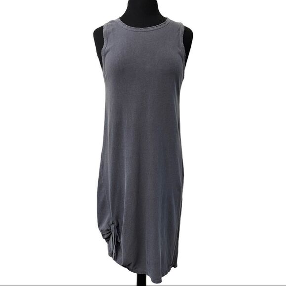 N: Philanthrophy Gray Lori Twist Hem Tank Dress S - Picture 1 of 14